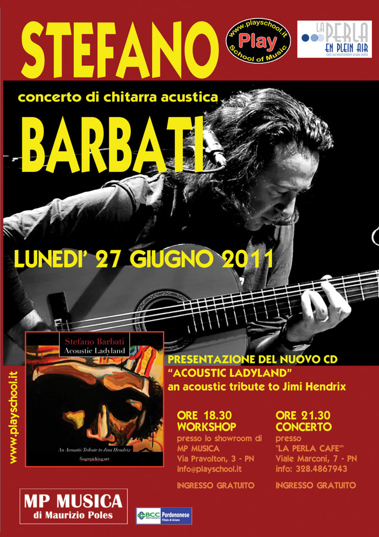 Seminari e Concerti alla Playschool of Music