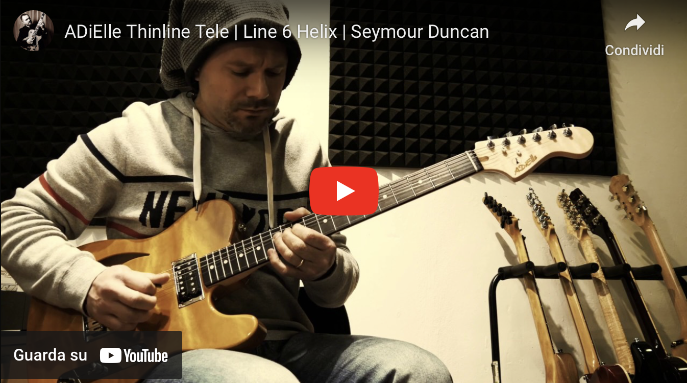ADiElle Thinline Tele | Line 6 Helix | Seymour Duncan