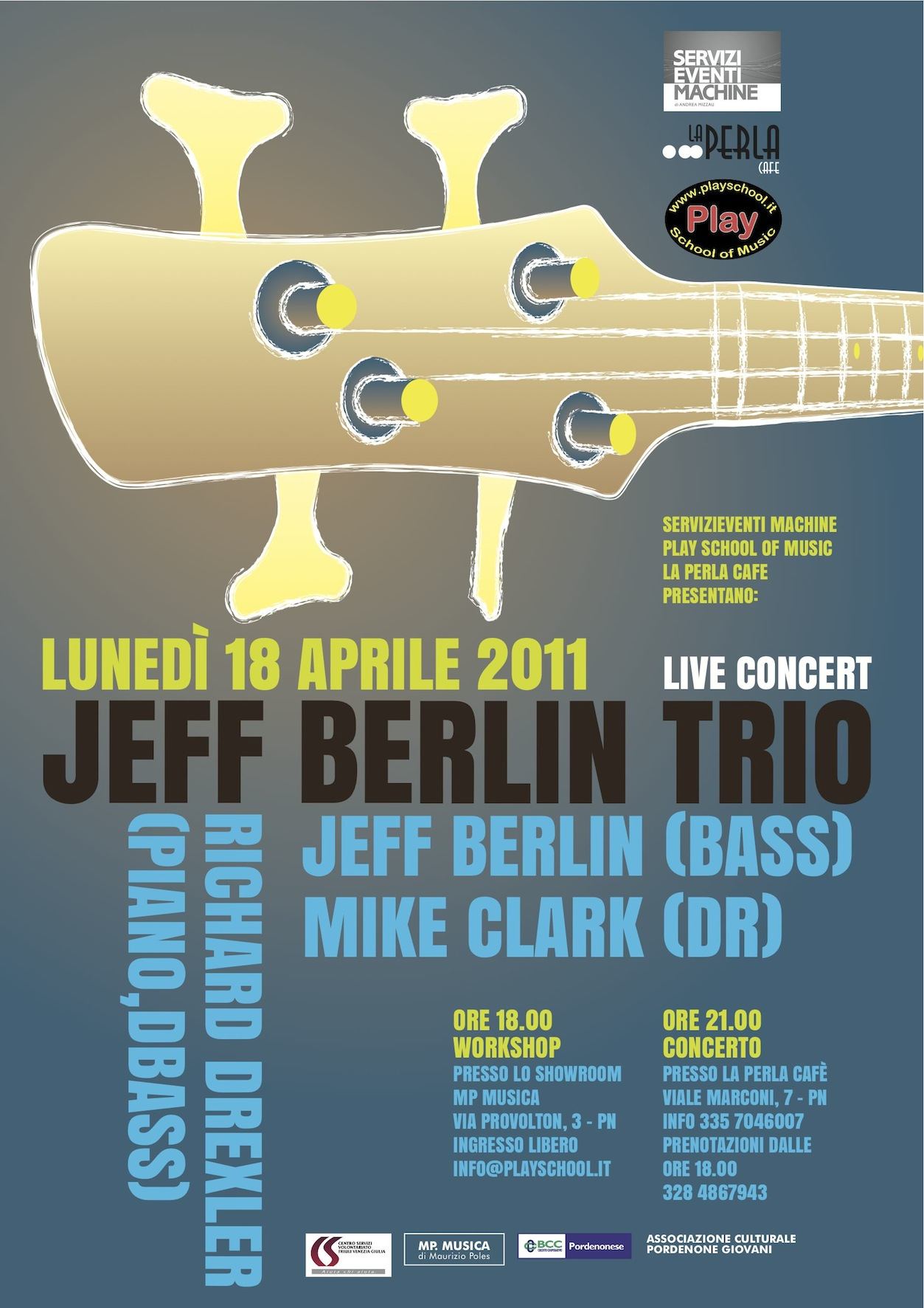 Seminari e Concerti alla Playschool of Music