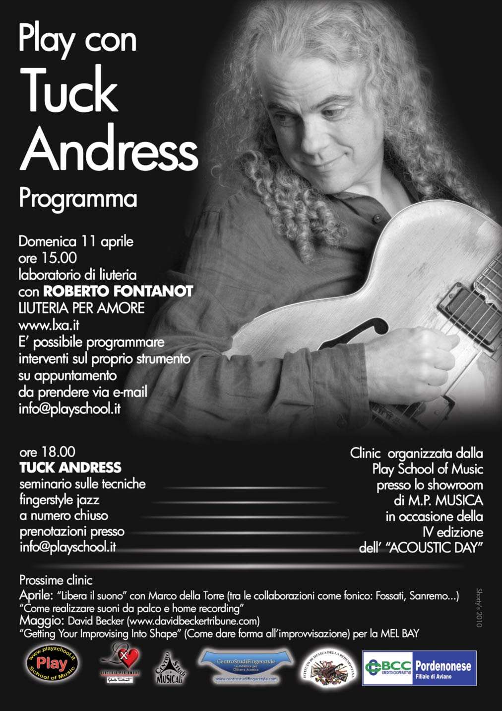 Seminari e Concerti alla Playschool of Music
